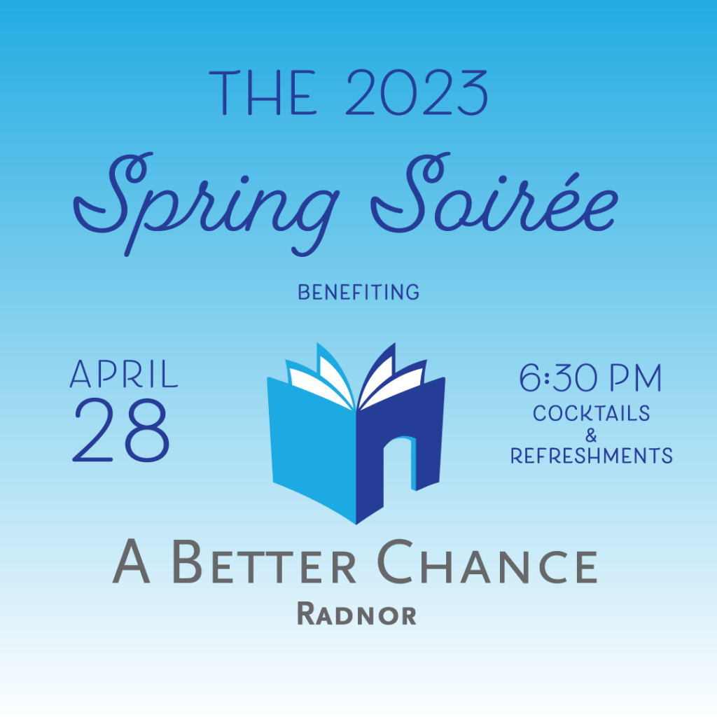 The 2023 Spring Soiree on April 28th at six-thirty pm