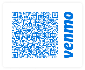 Scan here for Venmo