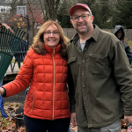 Volunteers Laura and Ed